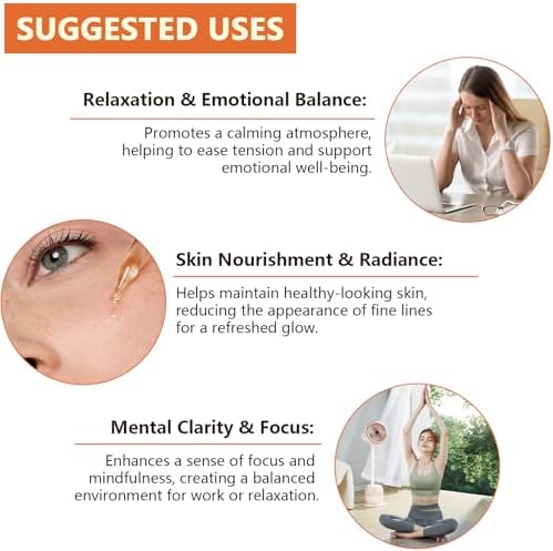 Aceite Esencial de Incienso 60 ml - 100% Puro y Natural, Ideal para Cuidado Personal, Piel, Rostro, Cabello, Alivio de Malestar, Relajación y Masaje, - imagen 8