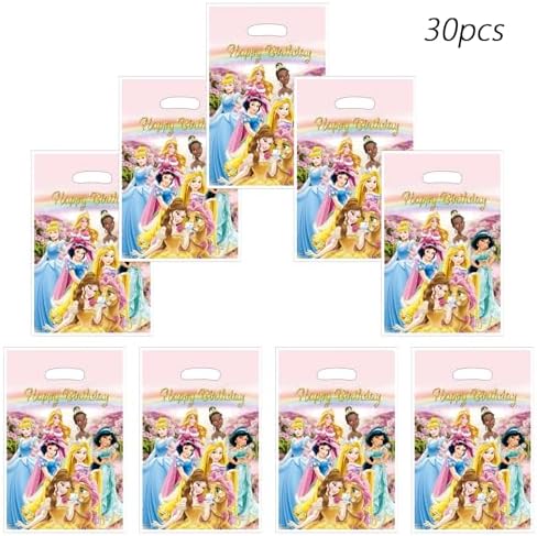 Bolsas de Regalo Hupalun para Fiesta de Princesas de Disney, 30 Piezas, Suministros y Decoraciones, Perfectas para Fiestas Infantiles y Eventos - imagen 2