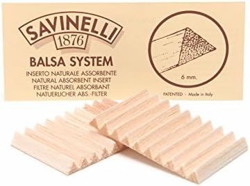 Filtros de Balsa Savinelli Paquete de 20 - imagen 1