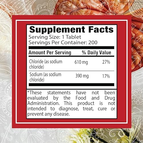 Tabletas de Cloruro de Sodio NewVue 1000mg, 200 Tabletitas - Tabletas de Sal, Sin OGM, Sin Gluten - imagen 6