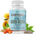 Suplemento de Cortisol VitaHarbor para Hombres y Mujeres, Reductor 4 en 1 con Magnesio, Ashwagandha, Fosfatidilserina y L-Teanina, 90 Cápsulas - imagen 1