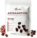 Suplemento de Astaxantina 12mg en Softgels, Astaxantina Natural de Microalgas con Aceite MCT para Mejor Absorción, Antioxidante Potente para Piel, - imagen 1