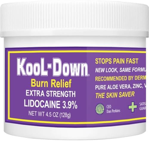 Crema Anestésica | Alivio para Picazón, Ardor y Escozor | Lidocaína de Máxima Potencia | 4.5 oz | Kool-Down - imagen 1