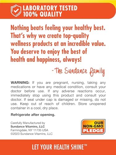 Sundance Probiotic Acidophilus | 500 Millones de Culturas Activas | 60 Cápsulas de Liberación Rápida | Suplemento Sin OGM y Sin Gluten - imagen 5