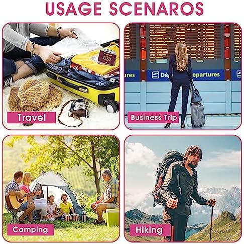 Cepillos de Dientes Portátiles Ouligay 2 Piezas - Cepillos de Viaje Plegables para Camping y Senderismo, Pequeños y Suaves - imagen 3