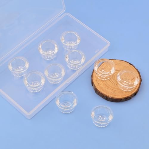 Juego de 10 Filtros de Pantalla de Vidrio Transparente con 9 Agujeros en Panal y Caja de Almacenamiento, Accesorios para Hombres, Regalos para - imagen 5