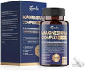 Complejo de Magnesio 700mg, Suplemento Vegano 12 en 1 con Glicinato, Citrato, Malato, Óxido, Taurato y Orotato, Alta Absorción para Sueño, Músculos, - imagen 1