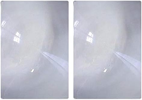 Paquete de 2 Lentes de Aumento Fresnel 3X, Hoja Magnificante de Plástico, 2 Piezas - imagen 1