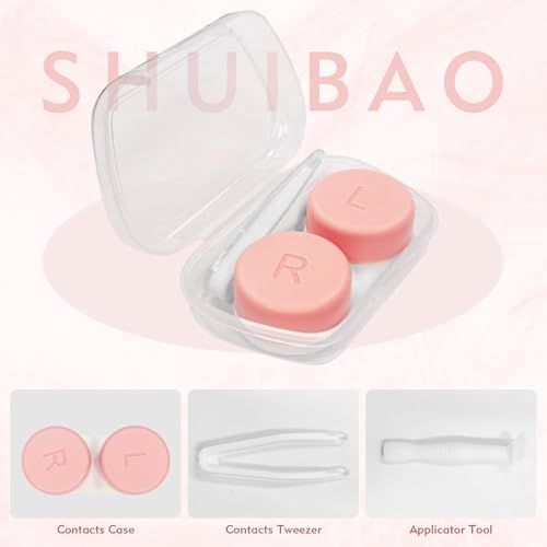 Set de 6 Estuches para Lentes de Contacto con Solución Ideal para Viajes, Almacenamiento de Múltiples Pares y Lentes de Color para Uso Diario - imagen 3