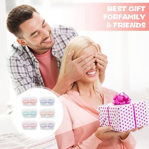 Set de 6 Estuches para Lentes de Contacto con Solución Ideal para Viajes, Almacenamiento de Múltiples Pares y Lentes de Color para Uso Diario - imagen 7