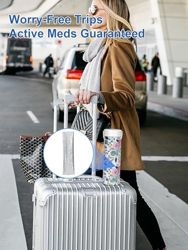 Bolsa Protectora para Viales de Insulina YOUSHARES - Fundas Aislantes de Aluminio para Plumas Diabéticas y Viales de Péptidos, Organizador de - imagen 7