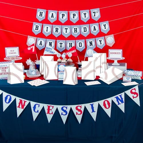 Bolsas de Regalo de Béisbol BQN 12 Piezas - Bolsas de Dulces para Fiesta de Béisbol, Sorpresas para Niños y Niñas, Decoración de Fiesta - imagen 4