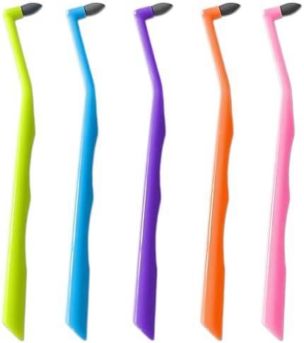 Juego de 10 Cepillos Removedores de Placa Dental Ceonam, Diseño Ergonómico, Kit de Limpieza Multicolor para Cuidado Oral - imagen 1