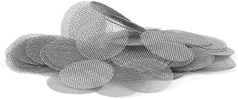 Pantallas de Filtro TMKEFFC para Pistola de Humo, Set de 50 Piezas, Metal de 0.78 Pulgadas, para Infusor de Humo, Tabaco y Pipa de Agua - imagen 1