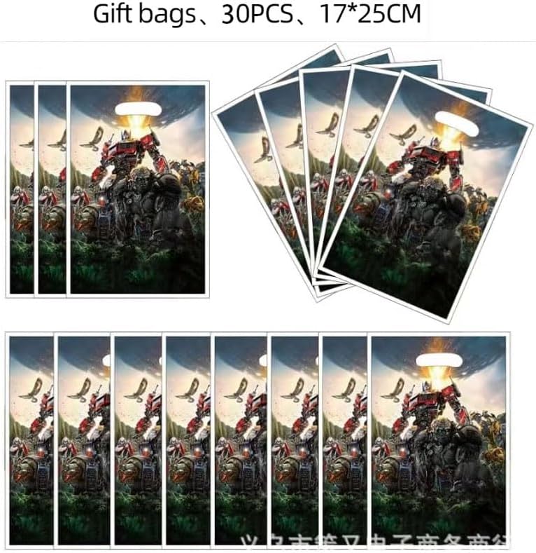 ZGYDNM 30 piezas de Bolsas de Regalo para Fiesta de Cumpleaños Infantil, Bolsas de Dulces y Sorpresas, Decoraciones para Fiestas - imagen 2