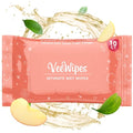 Toallitas VeeFresh VeeWipes ACV (10 piezas) - Toallitas Infundidas con Vinagre de Manzana para Vees Sensibles - pH Balanceado, Sin Alcohol y - imagen 1