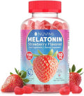 Gomitas de Melatonina NUVIMI - 10 mg Sabor Fresa, Suplemento Dietético Vegano para Apoyar el Sueño - 150 Gomitas - imagen 1