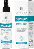 Spray de Magnesio para Pies con Aceite de Ricino - Aplicación Tópica para Mujeres, Hombres, Niños y Adultos - Fuerza Extra con Cloruro de Magnesio - imagen 1