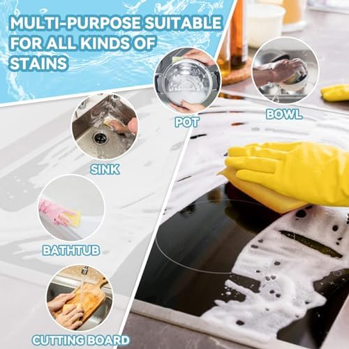 Esponjas de Limpieza MAQIHAN - Paquete de 6 Esponjas para Fregar, Multiusos para Cocina y Hogar, Ideal para Estufas, Platos, Ollas y Más - imagen 2