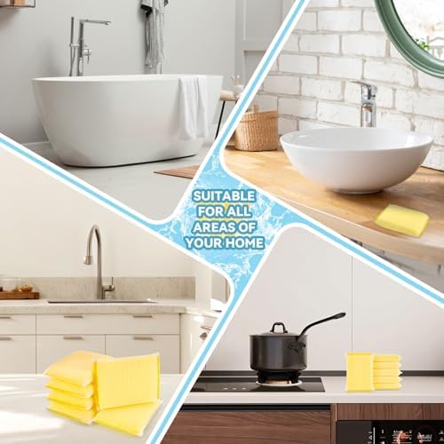 Esponjas de Limpieza MAQIHAN - Paquete de 6 Esponjas para Fregar, Multiusos para Cocina y Hogar, Ideal para Estufas, Platos, Ollas y Más - imagen 4