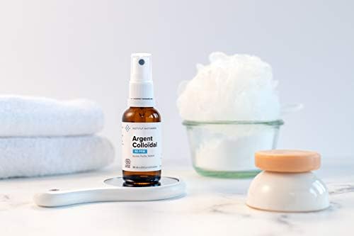 Spray de Plata Coloidal Premium 40 PPM 1 oz ● 100% Natural ● Ebook Inc. ● Alta Concentración, Partículas Más Pequeñas = Mejores Resultados ● - imagen 3