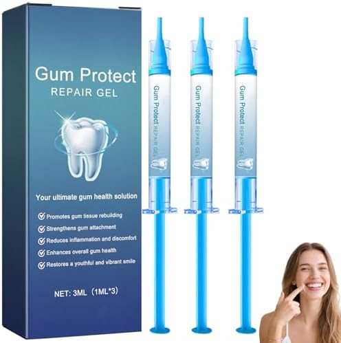 Gel Dental Protect Gum, Solución Profesional para la Salud de las Encías, Gel Reparador, Pasta Sabor Menta, Mejora la Salud General de las Encías - imagen 1
