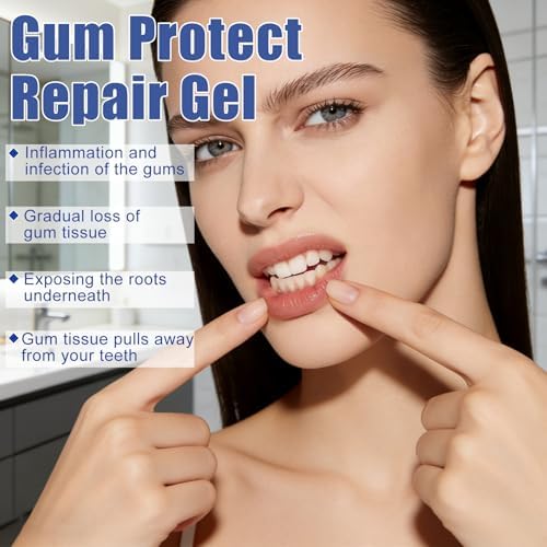 Gel Dental Protect Gum, Solución Profesional para la Salud de las Encías, Gel Reparador, Pasta Sabor Menta, Mejora la Salud General de las Encías - imagen 3