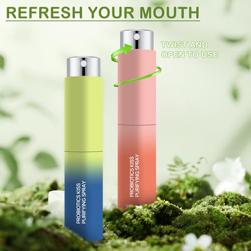 Spray Oral Probiótico 3PCS, Spray Fresco para Aliento, Refrescante para Mal Aliento, Tamaño Viaje, Cuidado Bucal y Aliento Duradero - imagen 4