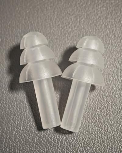10 Pares de Tapones para Oídos Canceladores de Ruido, Silicona Suave Premium, Reutilizables, Impermeables, Hipoalergénicos, Reducción de Ruido para - imagen 4