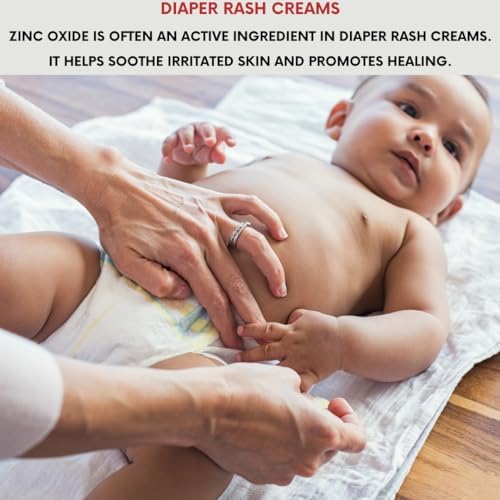 mGanna Polvo de Óxido de Zinc 100% Natural | Partículas No Nano Sin Recubrimiento 0.5 LBS / 227 G - imagen 4