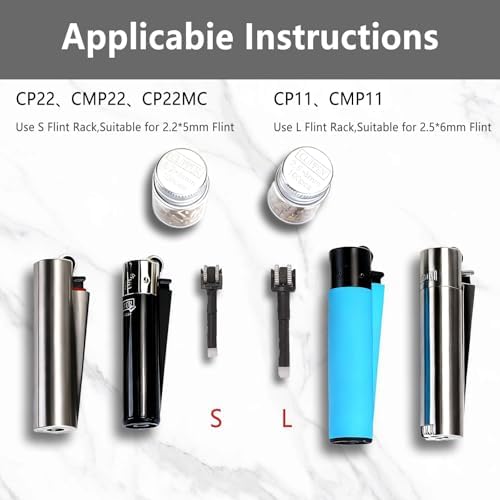 Paquete de 4 Piezas de Repuesto para Rueda de Chispa, Mecanismo de Encendido para Encendedores Clipper, Fácil de Instalar - imagen 3