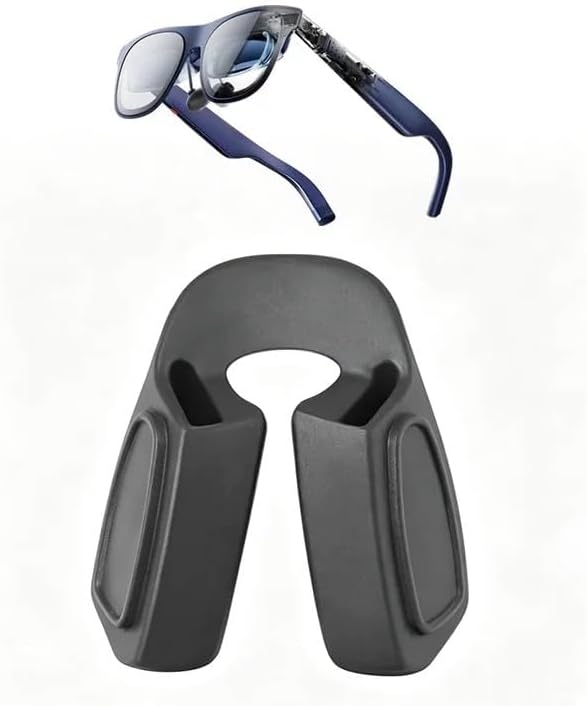 Pieza de reemplazo de silicona negra para almohadillas de nariz de gafas XREAL 1S AR/XR - imagen 2