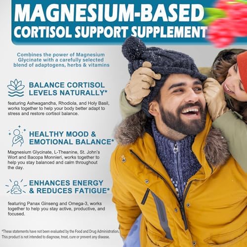 Suplemento de Cortisol para Mujeres - Suplemento Líquido 19 en 1 con Ashwagandha, Magnesio, L-teanina y Fosfatidilserina - Alta Absorción, Equilibrio - imagen 3