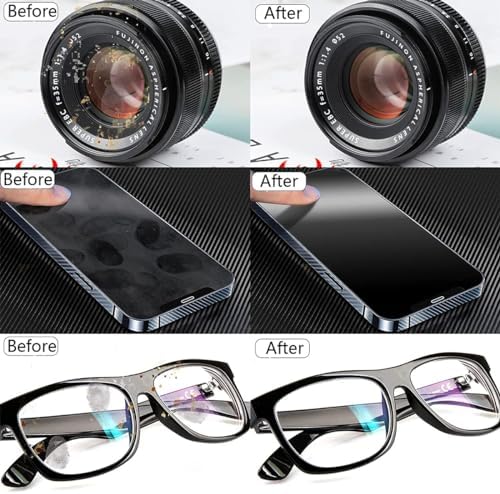 Paquete de 15 Paños de Limpieza para Gafas - Toallitas Limpiadoras para Lentes, Móviles, Relojes y Superficies Delicadas (7 x 6) - imagen 7