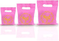 TOSPARTY 100 PZS 3 Tamaños Bolsas de Plástico de Agradecimiento con Asa para Tiendas, Bolsa de Corte para Negocios Pequeños, Día de Acción de Gracias - imagen 1