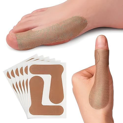 Ortopédicos para juanetes, mejorador de juanetes, 20 PZS de parches autoadhesivos para el dedo gordo, corrector de juanetes para hombres y mujeres, - imagen 3