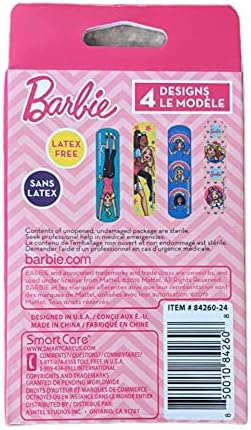 Tiras Adhesivas Estériles para Niños de Barbie - Paquete de Tres, Multicolor - imagen 4