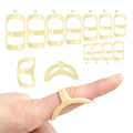 Férula Ovalada para Dedos 11 Piezas, Tallas 4-14, Férula para Dedo en Martillo y Dedo Gatillo para Pulgar, Medio, Anular, Índice y Meñique, Endereza - imagen 1