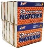 Fósforos de Madera para Cocina de Calidad, 32 Fósforos por Caja, 10 Cajas en Total - imagen 2