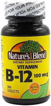 NAT B Vitamina B-12 TB 100MCG 100 Tabletas - imagen 1
