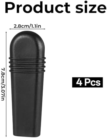 Cubiertas de Repuesto para Manijas de Freno de Silla de Ruedas - 4 Piezas de Gomas Antideslizantes para Freno y Bloqueo de Ruedas - imagen 2