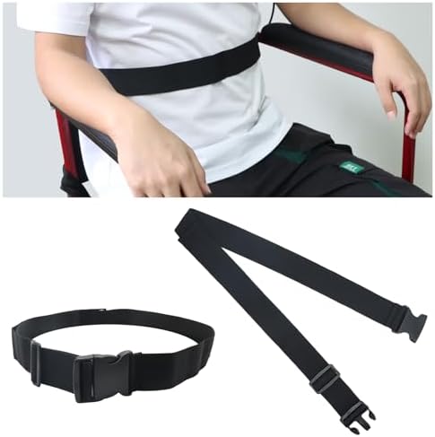 Cinturón de Seguridad para Silla de Ruedas Yasdyri de 60 Ajustable, Arnés Anticaída para Ancianos, Adultos y Niños - imagen 1