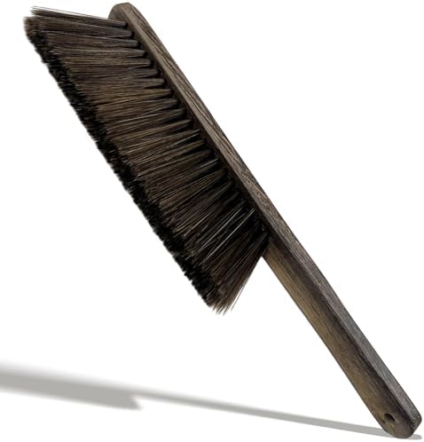 Cepillo de Polvo de Madera, Escoba de Cerdas Suaves de Mano para Muebles, Autos, Sofás, Camas, Ropa y Más - imagen 1