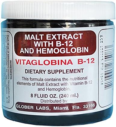 Extracto de Malta con Hemoglobina y Vitamina B-12 Vitaglobina 120 ml - imagen 1