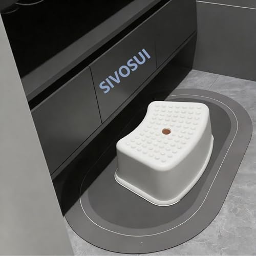 Escalera Antideslizante para Niños SIVOSUI – Escalón Seguro y Resistente para Baño, Entrenamiento de Baño, Cocina y Recámara, con Suave Antideslizante - imagen 1