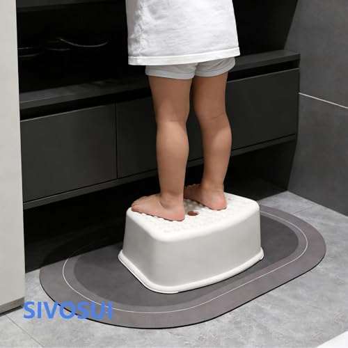 Escalera Antideslizante para Niños SIVOSUI – Escalón Seguro y Resistente para Baño, Entrenamiento de Baño, Cocina y Recámara, con Suave Antideslizante - imagen 2