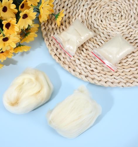 4 Piezas de Lana de Cordero para Pies, Separadores de Dedos para Hombres y Mujeres, Previene Callos, Ampollas y Durezas (Suave) - imagen 7