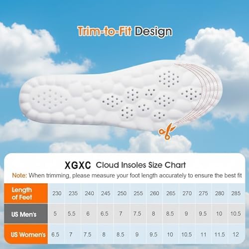Plantillas Steppers 2026 para Hombre y Mujer, Espuma de Memoria 4D, Súper Suaves, Antifatiga, Soporte Arco para Alivio del Dolor, Plantillas para - imagen 6