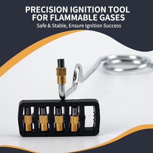Encendedor de Chispa CZMOONSEE con 10 Piezas de Flint para Soldadura, Corte, Brazing y Procesamiento de Metales - imagen 2