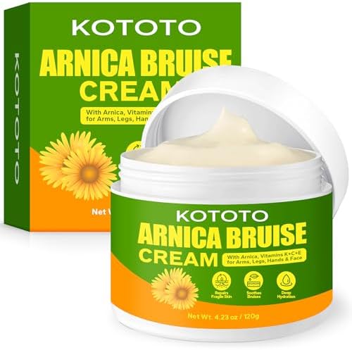 Gel de Árnica Kototo para Moretones (4.2 Oz), Alivio Rápido para Moretones, Inflamación y Malestar, Crema Natural de Árnica con Vitamina K y - imagen 1